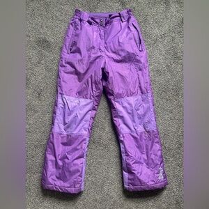 Weatherproof Kids Purple Snow Pants